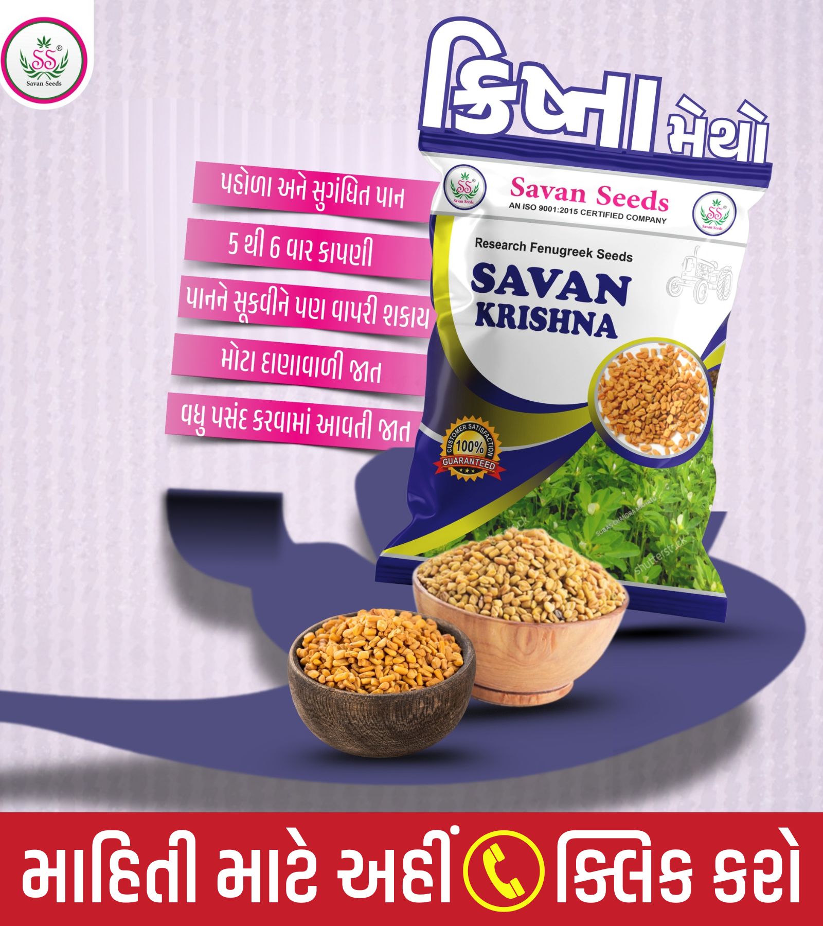 મેથી બિયારણ, મેથી નું બિયારણ, મેથી ની ખેતી