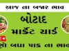 દૈનિક ભાવ – બોટાદ માર્કેટ યાર્ડ : Botad APMC
