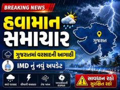 Weather News : આગામી 7 દિવસ રહેશે વરસાદી માહોલ, 16 જૂન સુધી ગુજરાતના આ વિસ્તારોમાં વરસશે વરસાદ